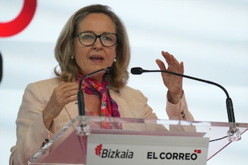 La presidenta del Banco Europeo de Inversiones (BEI), Nadia Calviño.
H.Bilbao / Europa Press
