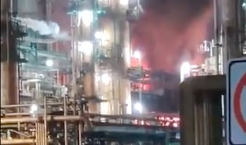 Imágenes del incendio en la