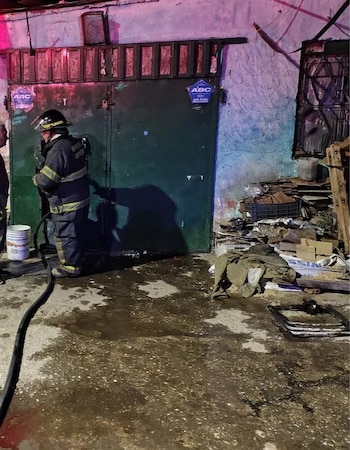 Un segundo incendio en una