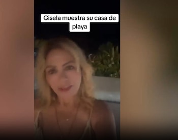 Gisela Valcárcel muestra por primera