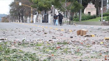 Escena desoladora que muestra lo