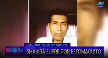 Shakira no se intoxicó en