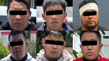 Detienen a seis hombres por extorsionar a repartidores de aplicación en la alcaldía Benito Juárez