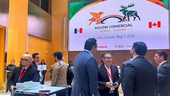 Marcelo Ebrard, secretario de Economía, encabezó el inicio de los trabajos de la misión comercial mexicana en Canadá. (Foto: SRE)