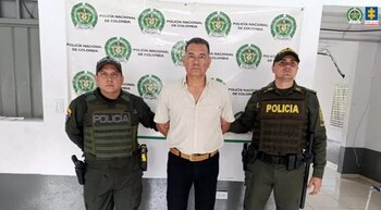 El hombre le ofreció varios regalos para que accediera a sus pretensiones, entre ellos, una cadena de 10 millones de pesos - crédito Policía del Tolima