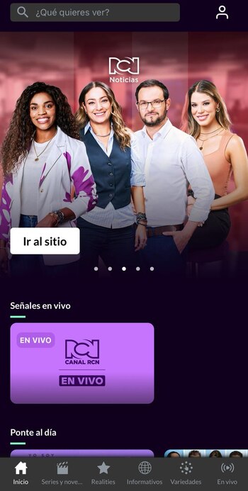 La aplicación permite acceso a