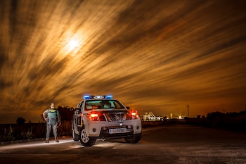 Una patrulla de seguridad ciudadana