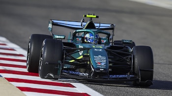 El Aston Martin de Fernando