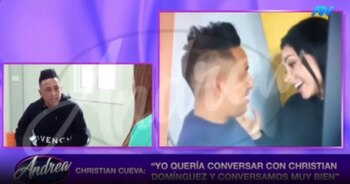 Christian Cueva reveló que mantuvo