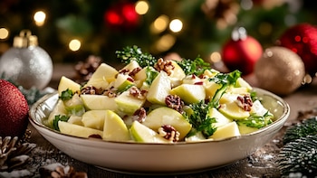 Cómo preparar ensalada de manzana