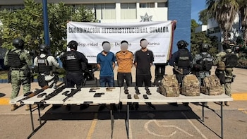 Aseguran 11 armas y más