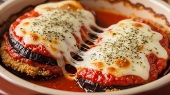 Receta de berenjenas a la napolitana, rápida y fácil