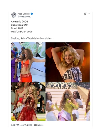 memes de la ceremonia inaugural del Mundial 2026