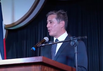El canciller Manuel Tovar destacó los beneficios de este nuevo avance entre las relaciones diplomáticas de ambos países. Crédito: Ministerio de Relaciones Exteriores y Culto
