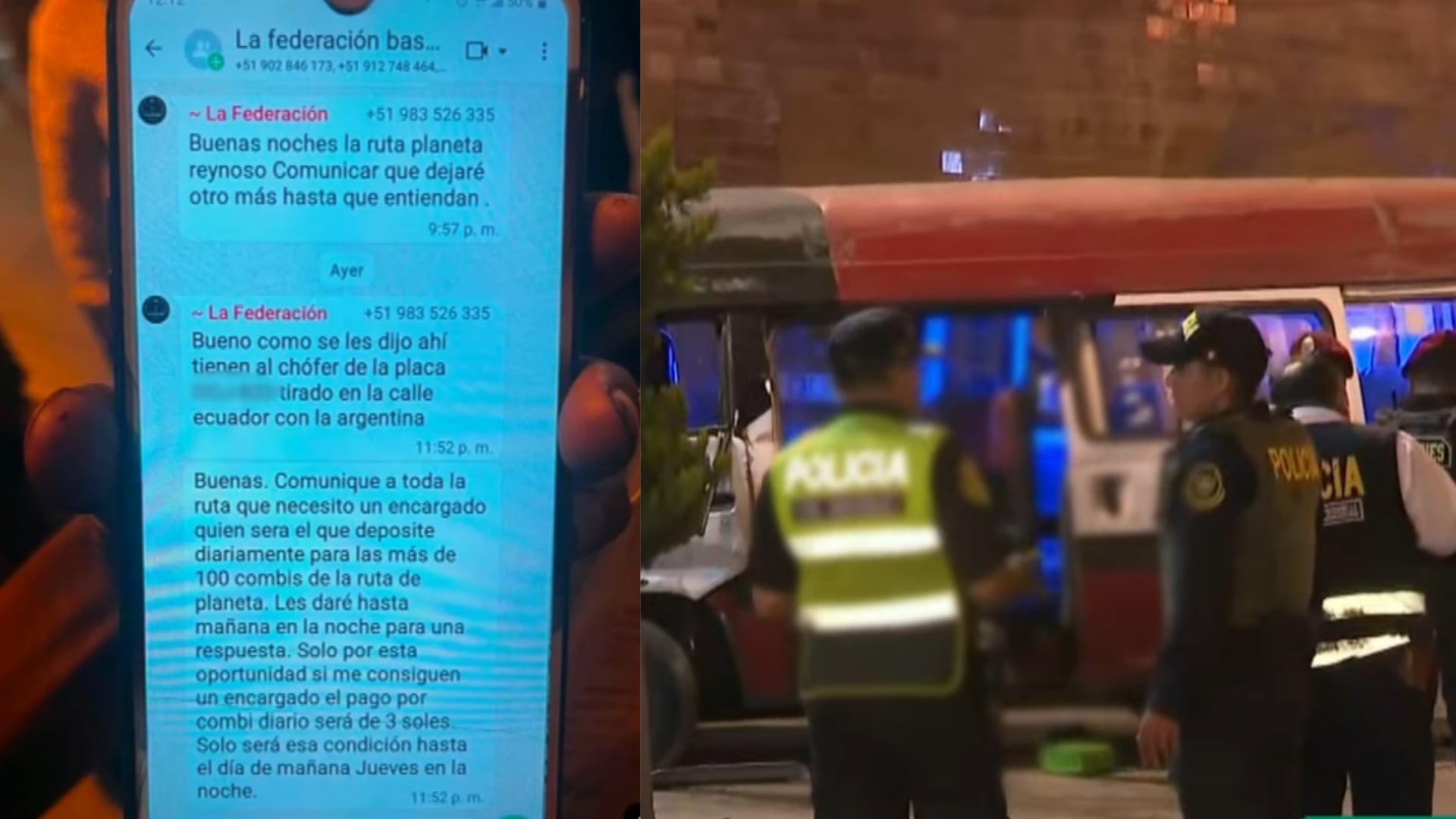 Extorsiones y violencia obligan a transportistas a paralizar la ruta Lima-Callao| Latina Noticias