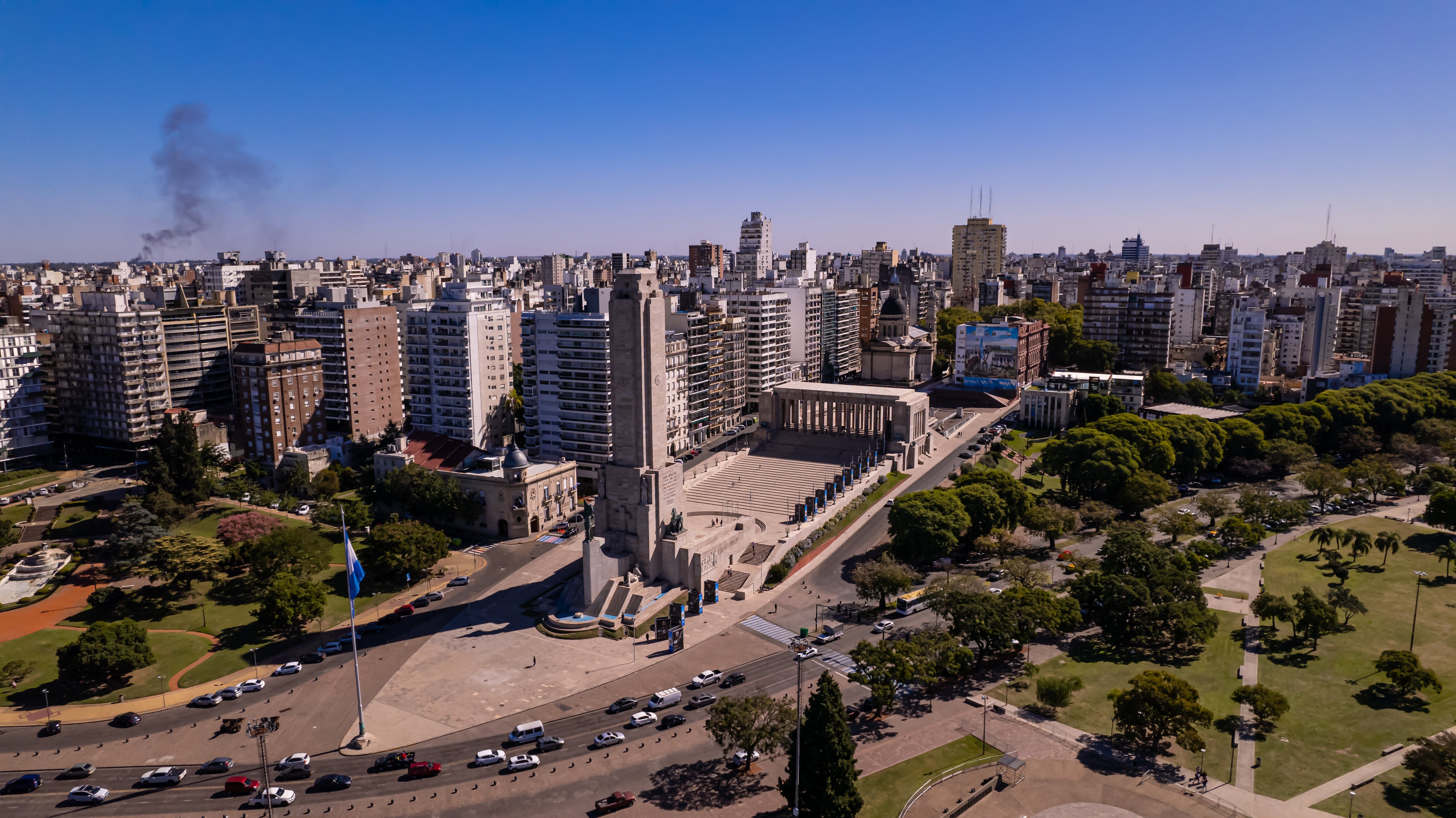 Monumento Nacional a la Bandera, en Rosario, Argentina (Adobe Stock)