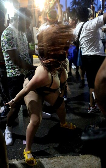 A dance party breaks out