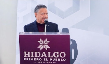 Julio Menchaca, gobernador del estado de Hidalgo. Crédito: SSPH