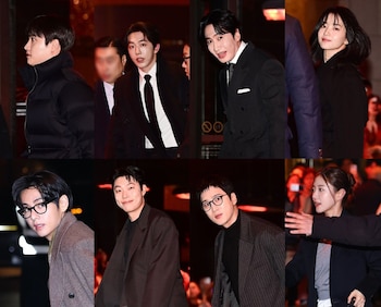 Varios actores y actrices del