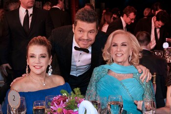 Marcela Tinayre junto a Marcelo