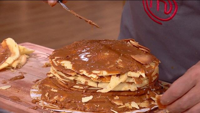 La dupla tuvo el beneficio de probar la torta original de Damián Betular, pero no logró replicar su perfección