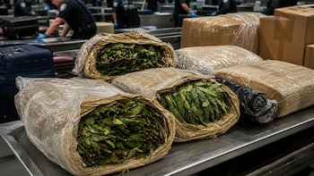 Incautación de paquetes de khat en un aeropuerto de Estados Unidos - VisualesIA ScribNews