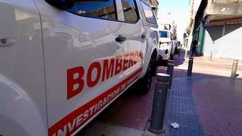 Bomberos trabajaron en el casco