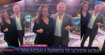 Jackson Mora en el ojo público: empresa de su hermana recibió millonarios montos del MEF. Captura: Magaly Tv La Firme.