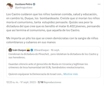 Este fue el mensaje del