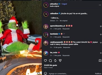 Céline Dion cantó "All by