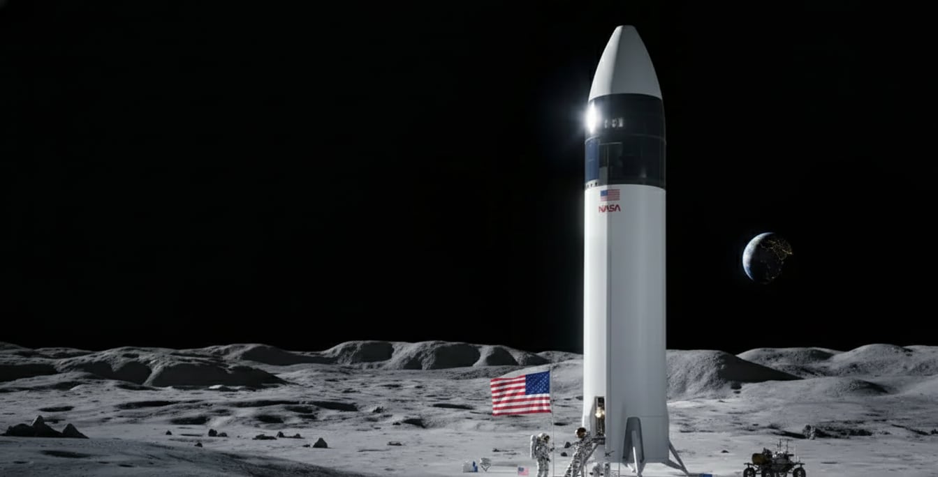 Los estudios ayudan a diagramar las próximas misiones espaciales prolongadas, como por ejemplo, el retorno a la Luna (Imagen Ilustrativa Infobae)