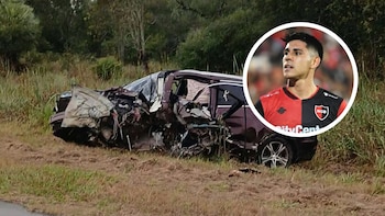 El futbolista de Newell’s Saúl Salcedo protagonizó un trágico accidente: murió una persona