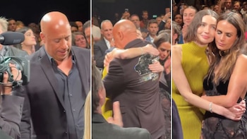 Entre lágrimas, Vin Diesel abraza a la hija de Paul Walker tras la proyección de ‘Rápido y Furioso’ en Cannes: “Él estaría tan orgulloso de ti”