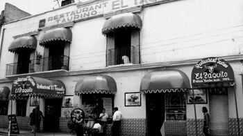 La pareja comenzó con una