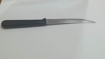 El cuchillo que usó el