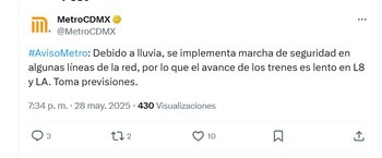(X/ @MetroCDMX)