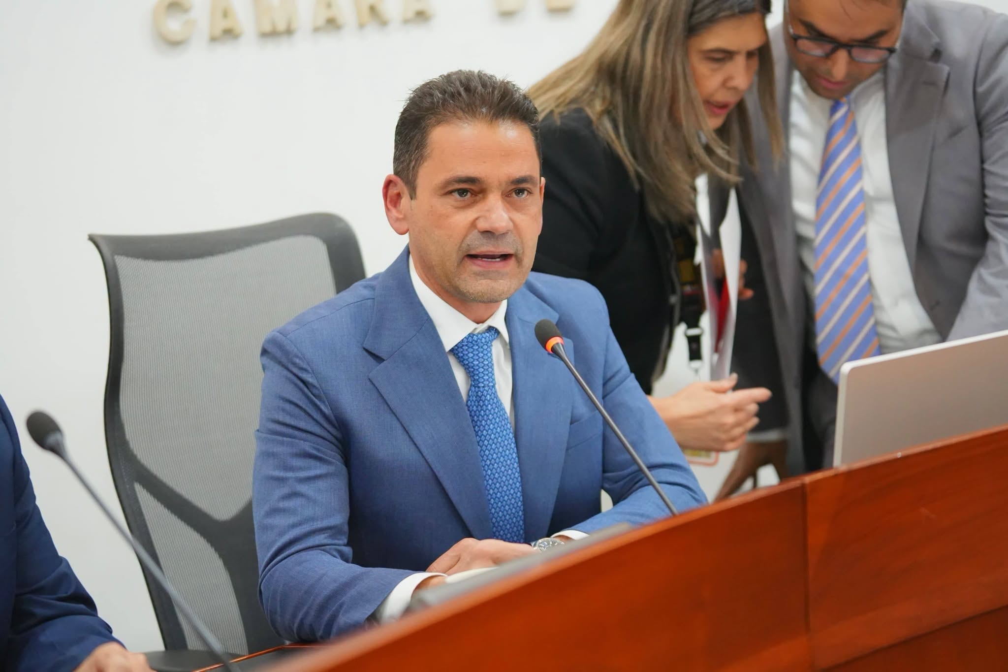 El congresista Alfredo ‘Ape’ Cuello aseguró que trabajará para que la comisión sea un escenario de diálogo, rigor y resultados. - crédito Cámara de Representantes