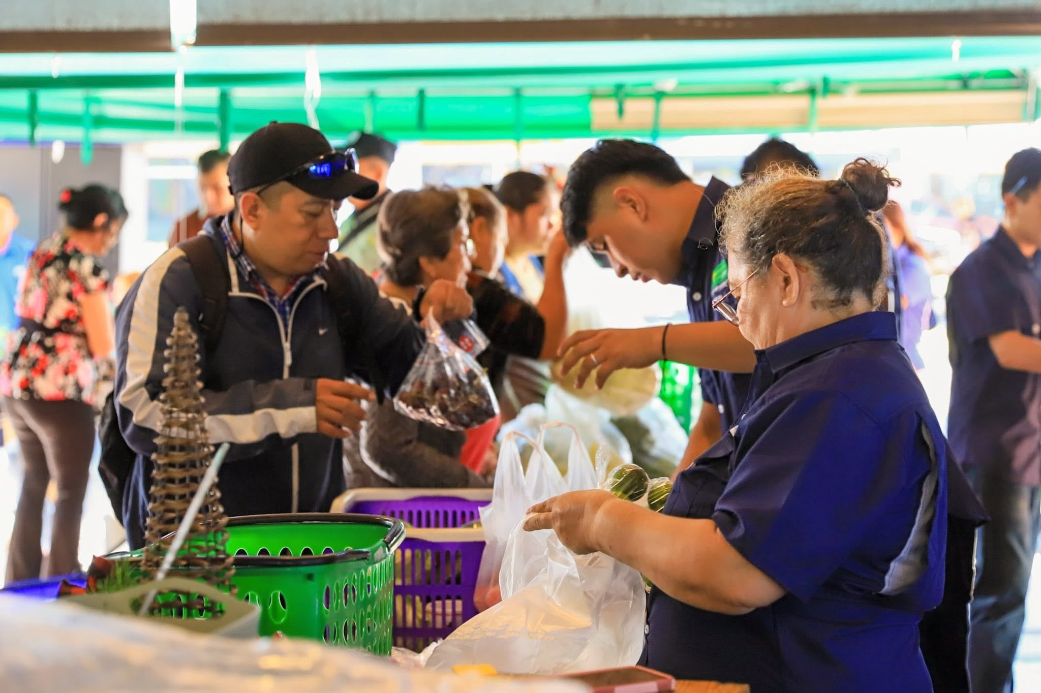 El Ministerio de Agricultura y Ganadería recibió la mayor asignación, con USD 37 millones para fortalecer los agromercados y cubrir necesidades logísticas. (Cortesía: Ministerio de Agricultura)
