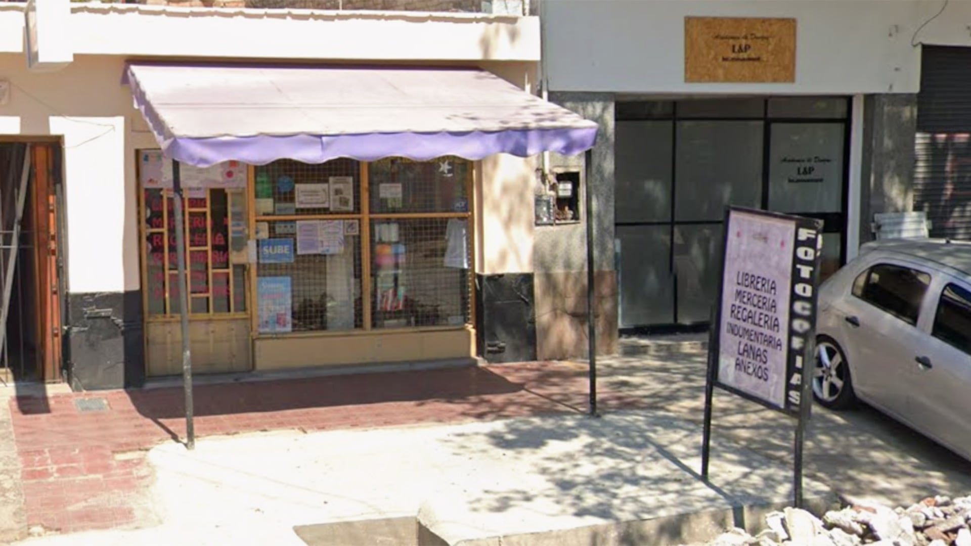 El local donde ingresó a robar