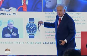 El reloj de AMLO