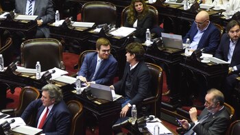 Nicolás Massot y Martín Lousteau,