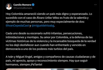 Este fue el mensaje de