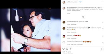 María Antonieta prestando su voz