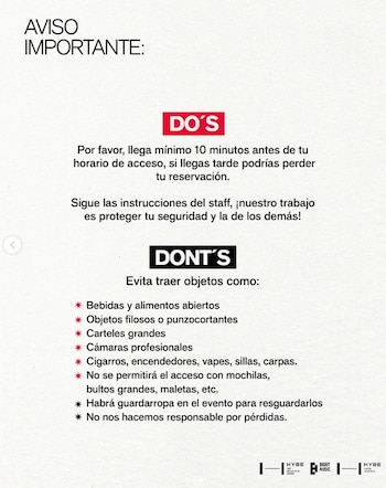 Para asistir a la Pop-Up Store de BTS en CDMX es necesario llegar diez minutos antes del turno seleccionado y presentar confirmación de reserva (X)