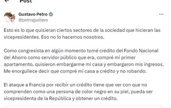 A través de su cuenta