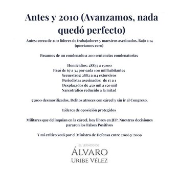 En defensa de su gobierno,