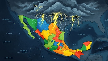 Tormentas eléctricas elevan el riesgo en México: conoce las zonas donde hay mayor vulnerabilidad