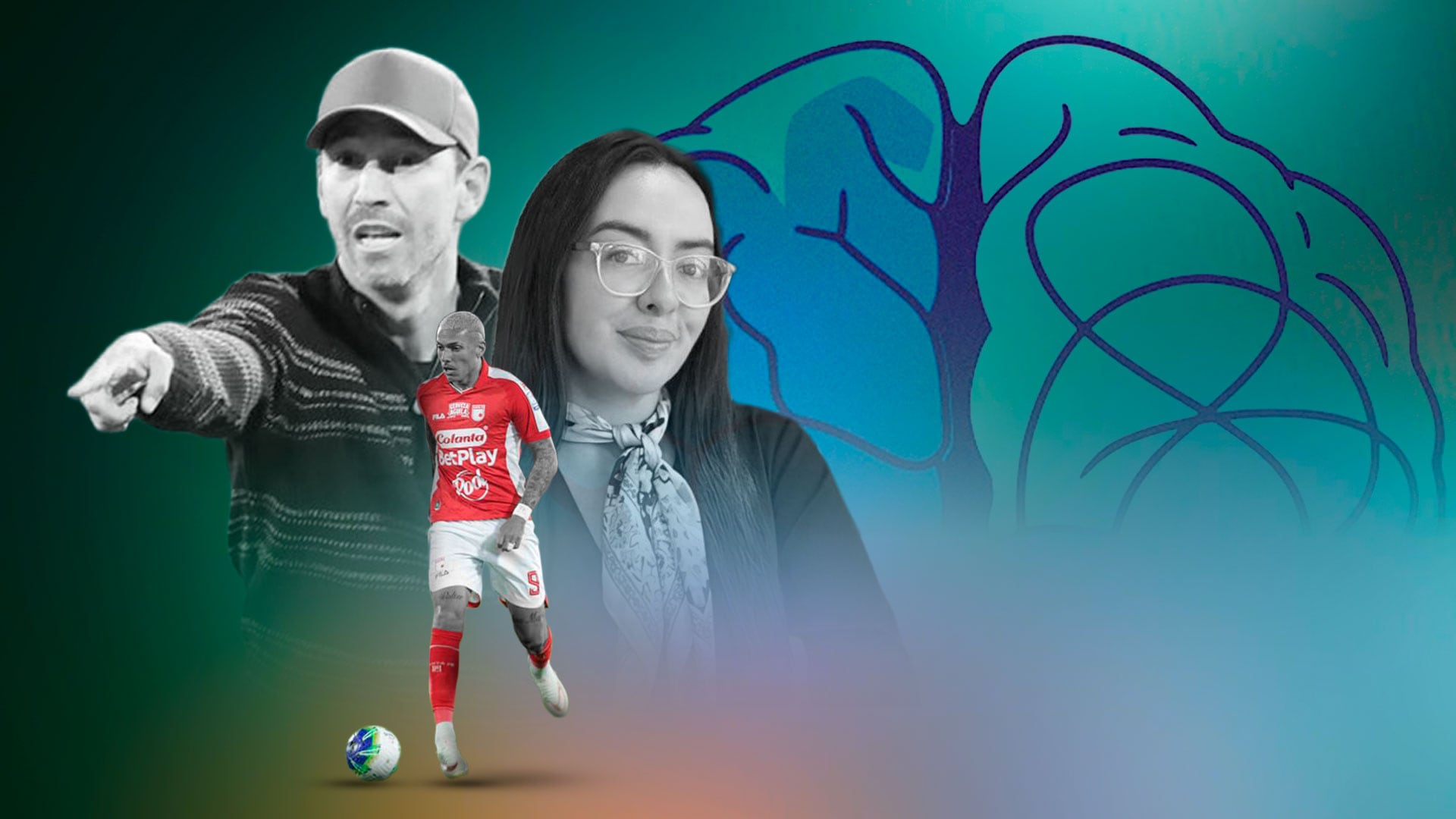 Carolina Salgado explicó la importancia de que el futbolista cuando desarrolle su carrera, tenga un concepto más allá de lo que quiere hacer para su vida-crédito Jesús Aviles/Infobae Colombia