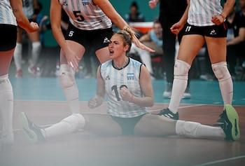 Daniela Bulaich es una de las figuras de la selección argentina. Crédito: REUTERS/Dylan Martinez