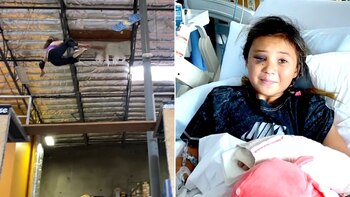 La grave caída de una